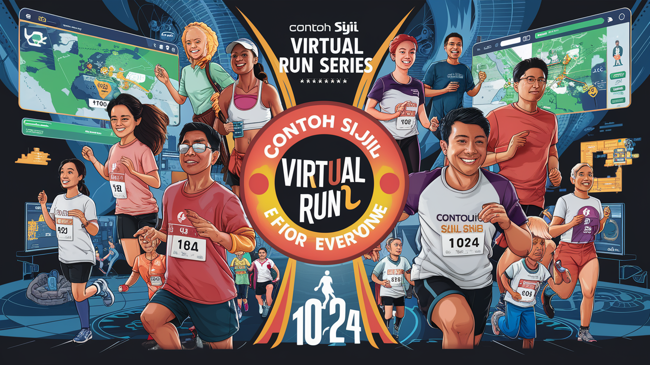 contoh sijil international virtual run series 1024​