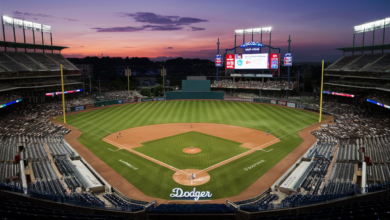 dodger stadium seating chart